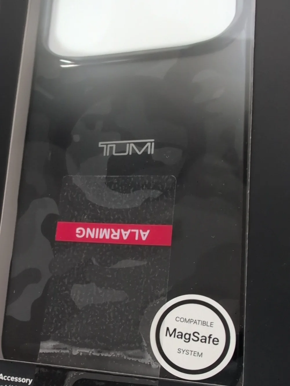 Tumi Black Camo iPhone 17 Pro Max Case